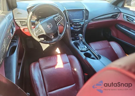 2013 Cadillac Ats Luxury z USA, uszkodzony, nr VIN 1G6AH5RX9D0145878